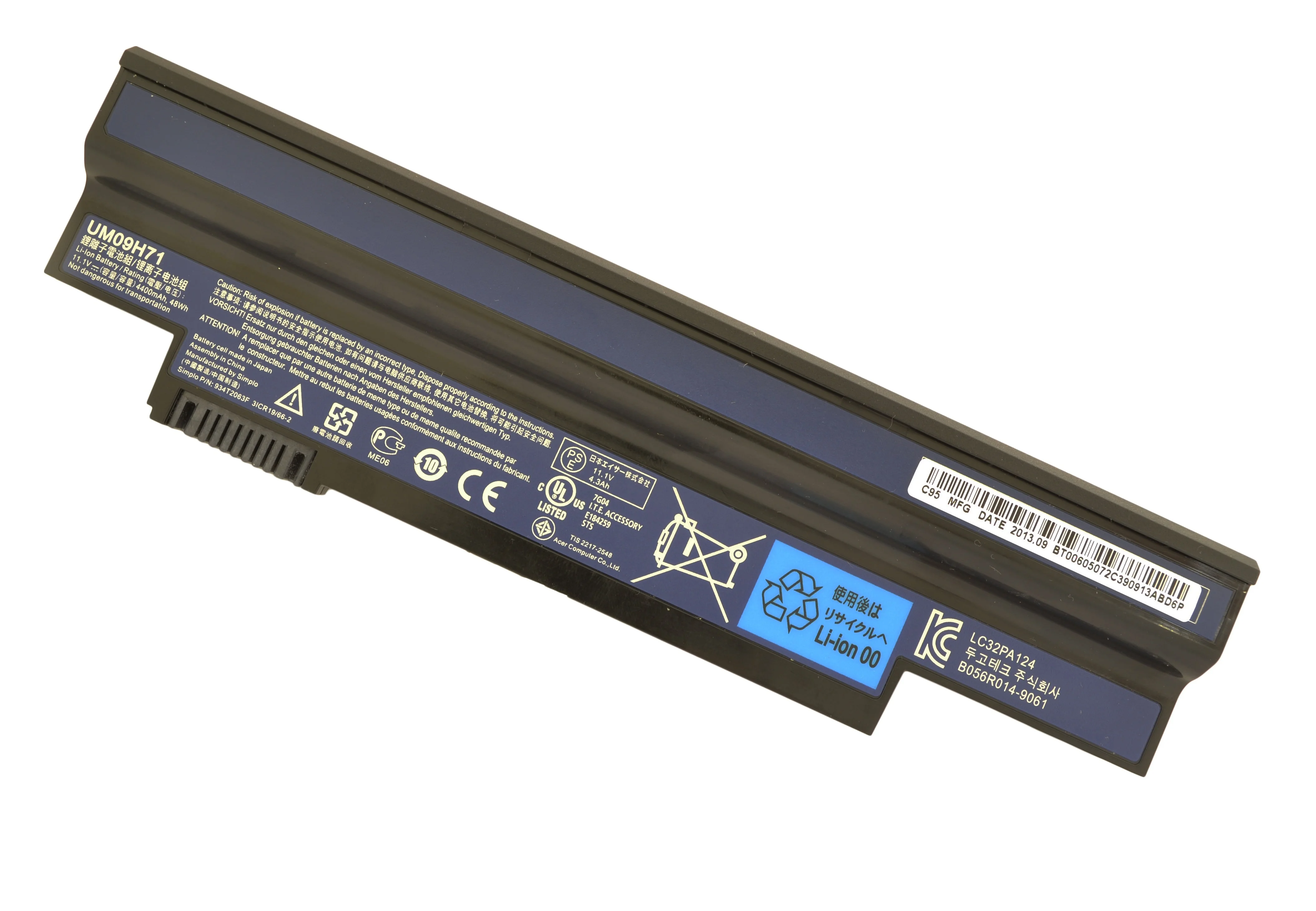 Батарея Emachines 350,em350; UM09H36 - изображение 1