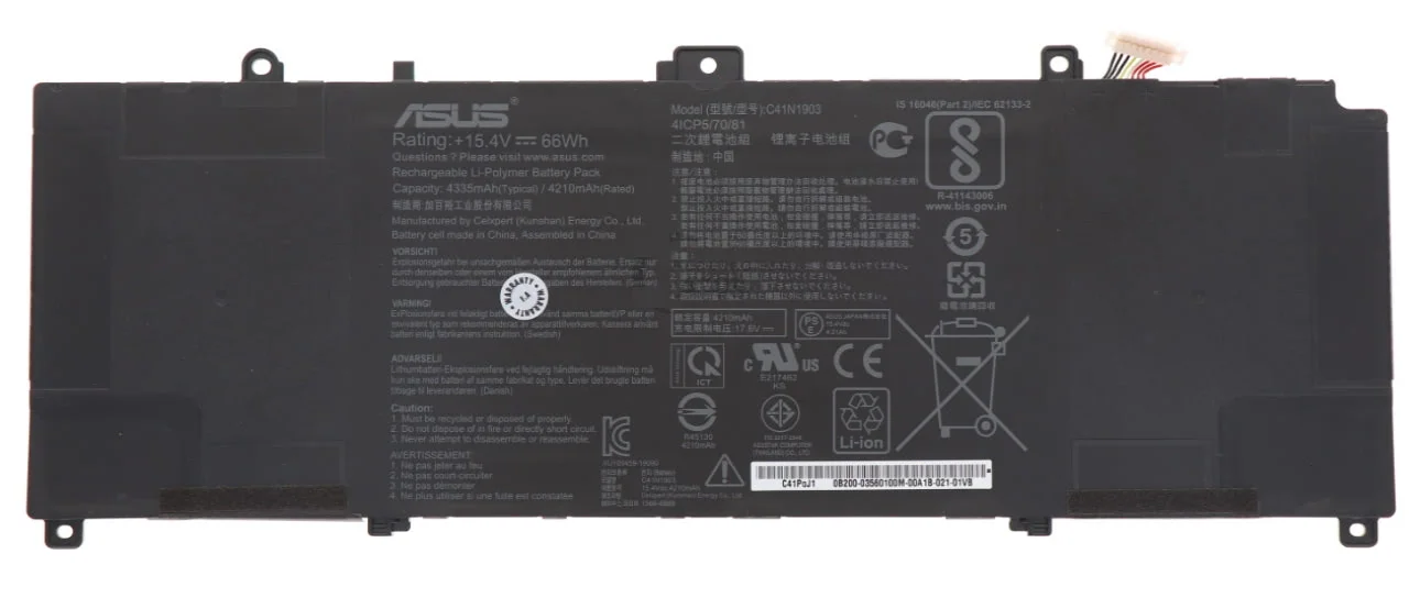 Батарея Asus C41N1903