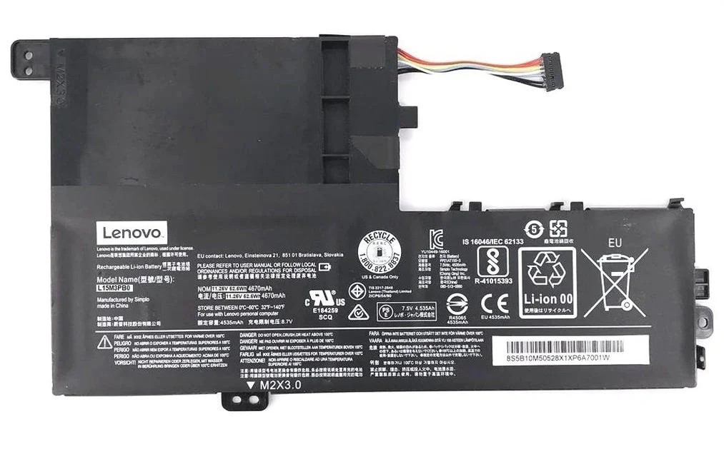 Батарея Lenovo IdeaPad 320S-14IKB 330S-15ARR -15AST -15IKB Yoga 510-14AST -14IKB -14ISK -15IKB  - изображение 3