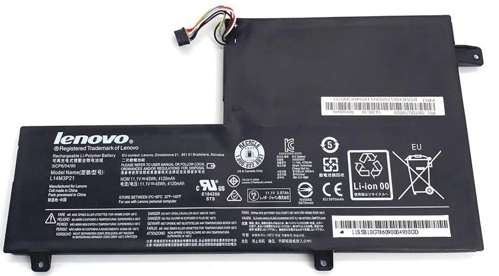 Батарея Lenovo IdeaPad 320S-14IKB 330S-15ARR -15AST -15IKB Yoga 510-14AST -14IKB -14ISK -15IKB  - изображение 4