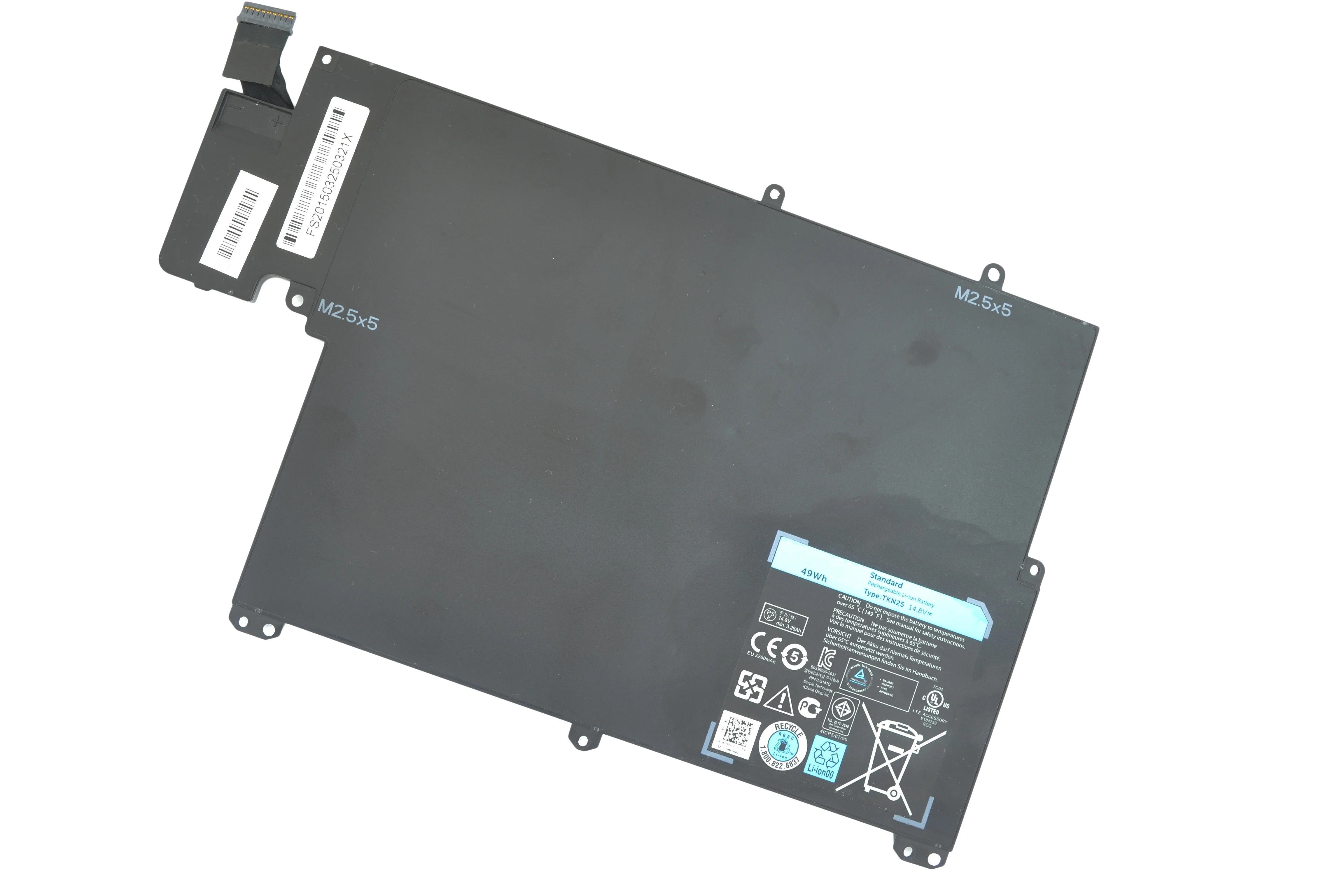 Батарея Dell Inspiron 13.3 13z 5323, Vostro 3360 TKN25 - изображение 2